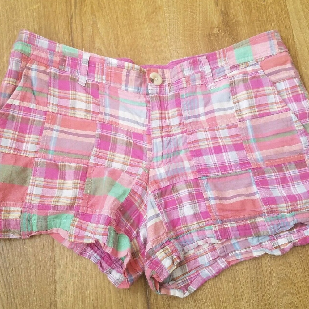 Lord & Taylor Madras Shorts Size 8